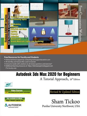 cover image of Autodesk 3ds Max 2020 for Beginners